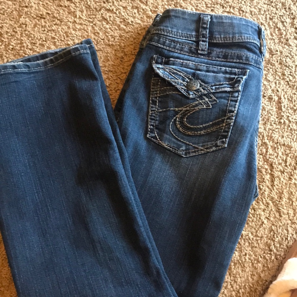 Silver suki jeans
